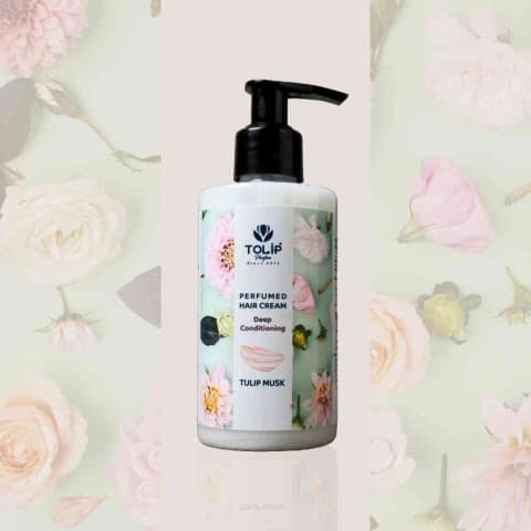 Safe perfuming hair cream